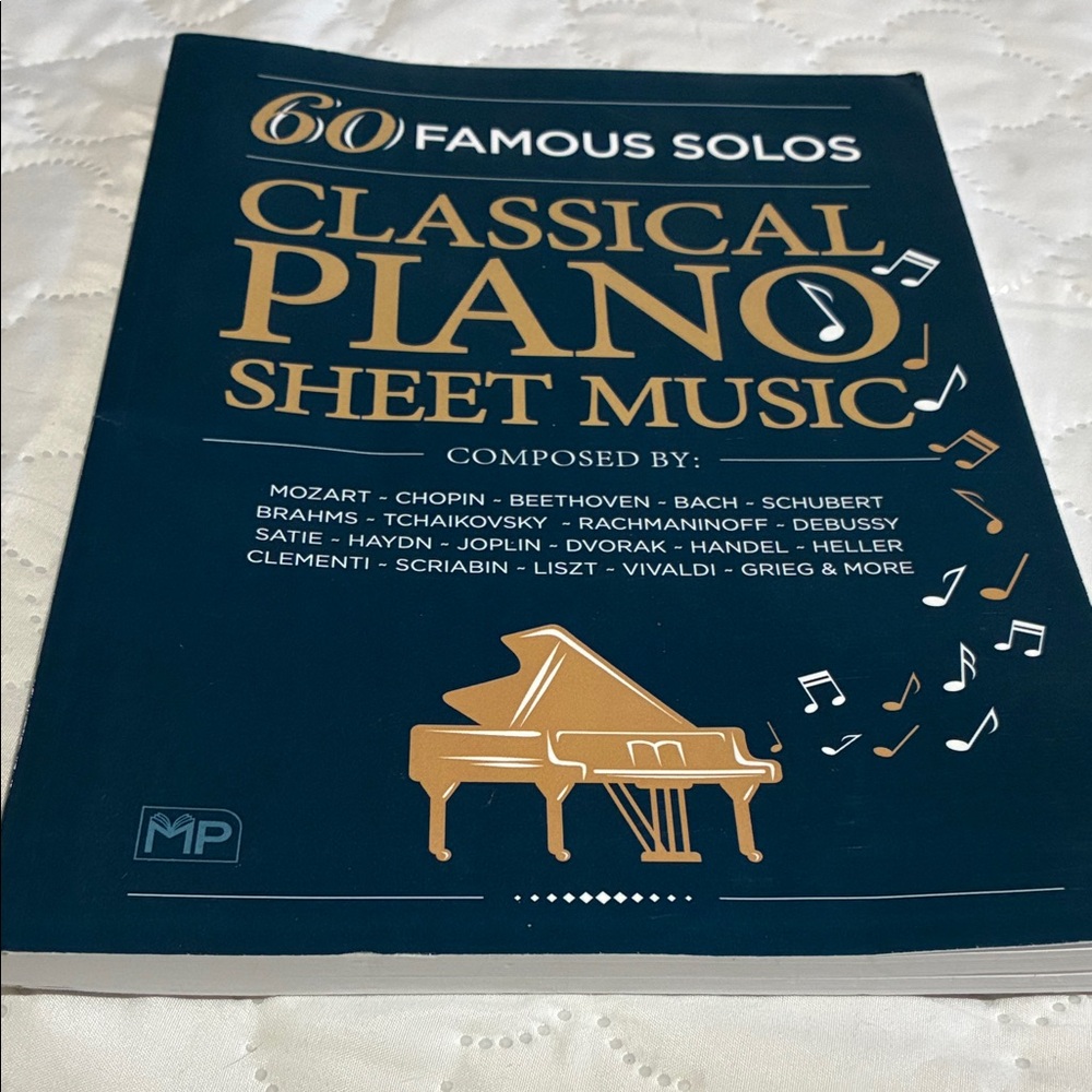 Classical Piano Sheet Music Book